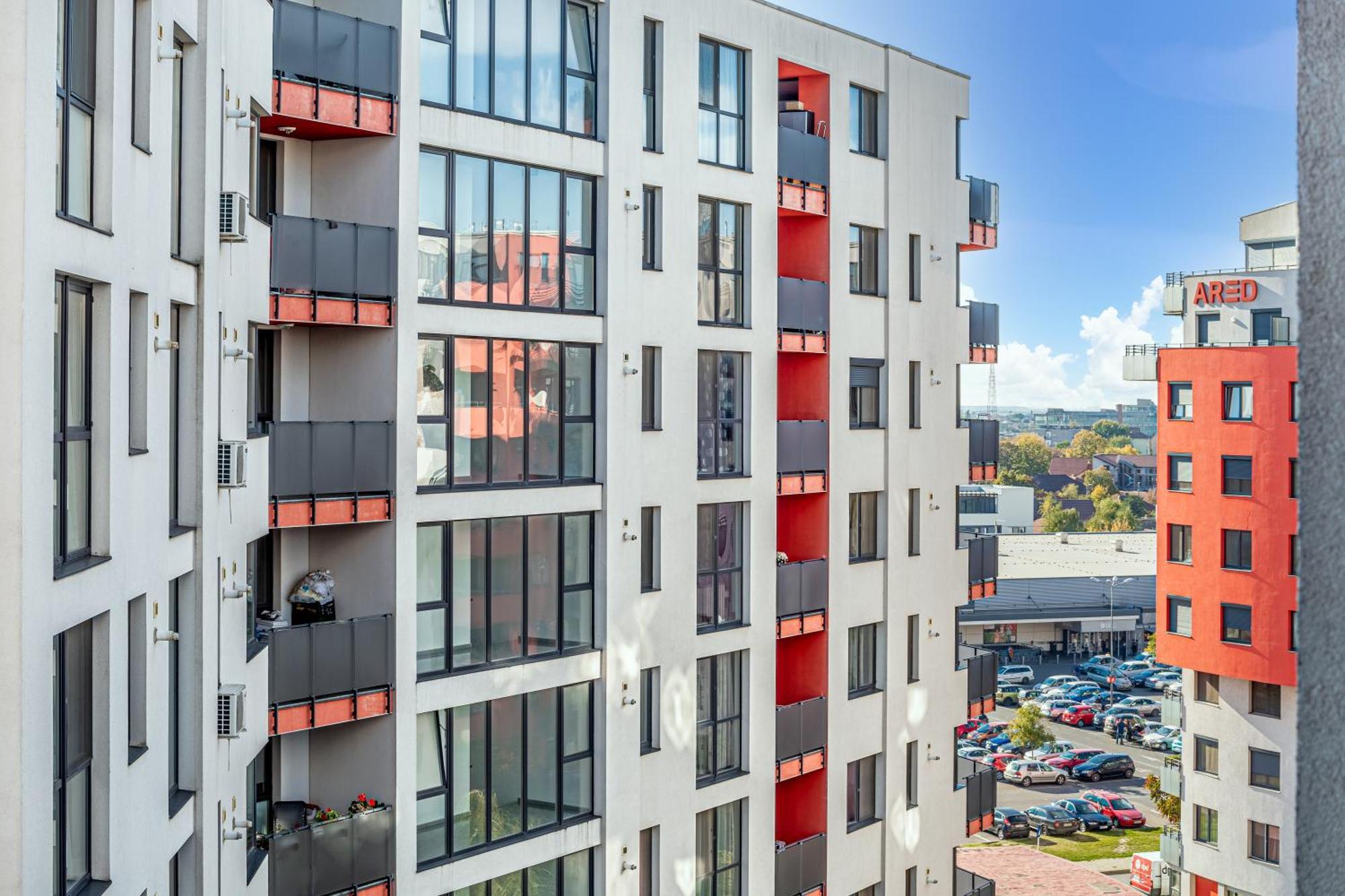 Ari Blue Apartment Ared In Kaufland Complex Арад Екстер'єр фото